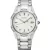 Seiko Dress Diamond women's watch SKK727P1, silver dial, silver stainless steel strap