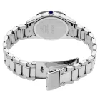 Seiko Dress Diamond women's watch SKK727P1, silver dial, silver stainless steel strap