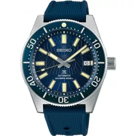 Seiko Prospex 'Astrolabe' Save The Ocean Limited Edition men's watch SLA065J1, blue dial, blue silicone strap