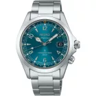 Seiko Prospex Land Alpinist in Tealpine men's watch SPB503J1, blue dial, silver stainless steel strap