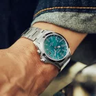 Seiko Prospex Land Alpinist in Tealpine men's watch SPB503J1, blue dial, silver stainless steel strap