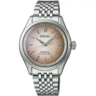 Seiko Presage Classic Fushi-iro men's watch SPB523J1, brown dial, silver stainless steel strap