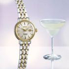 Seiko Preasage Cocktail Time White Lady Diamond Twist women's watch SRE010J1