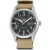 Seiko 5 Sports Field men's watch SRPG35K1, black dial, brown textile strap
