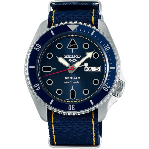 Seiko 5 Sports Denham Collaboration Jeanmaker’s Watch Limited Edition men's watch SRPL35K1