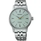 Seiko Presage Frozen Mojito Diamond Cocktail Time women's watch SRPL63J1, green dial, silver stainless steel strap