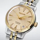 Seiko Presage Frozen Daiquiri Diamond Cocktail Time women's watch SRPL64J1, silver stainless steel strap
