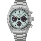 Seiko Prospex Speedtimer men's watch SSC965P1, blue dial, silver stainless steel strap