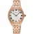 Seiko Classic women's watch SUR332P1, white dial, rose gold stainless steel strap