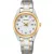 Seiko Classic women's watch SUR466P1, white dial, silver stainless steel strap