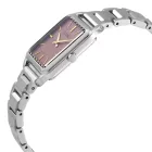 Seiko Classic women's watch SWR077P1, rose gold dial, silver stainless steel strap