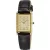 Seiko Classic women's watch SWR110P1, gold dial, brown leather strap