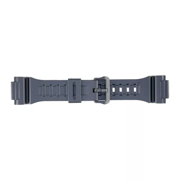 Casio AQ-S810W-1 matte black resin watch strap