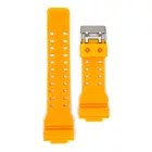 Casio GA-100A-9A yellow resin watch strap