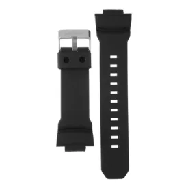 Casio GA-150-1 / GAW-100-1 black resin watch strap