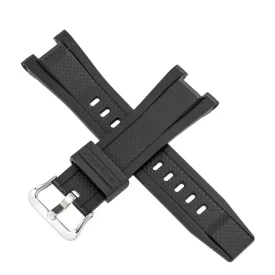 Casio GST-B100-1A black resin watch strap