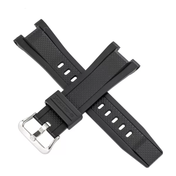 Casio GST-B100-1A black resin watch strap