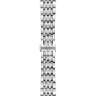 Tissot Classic Le Locle men's watch T006.407.11.033.00, silver dial, silver stainless steel strap