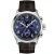 Tissot Sport Chrono L men's watch T116.417.16.042.00, blue dial, brown leather strap
