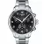 Tissot T-Sport Chrono XL men's watch T116.617.11.057.01, black dial, silver stainless steel strap
