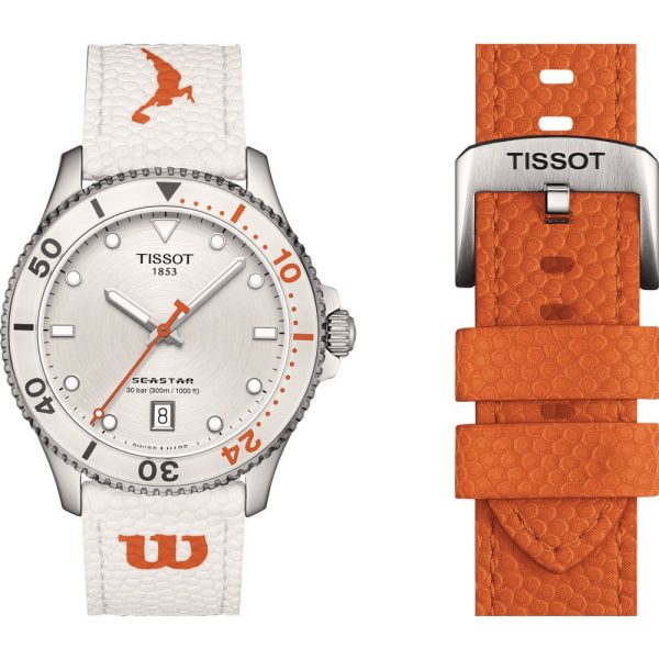 Tissot T-Sport Seastar Wilson’s WNBA Special Edition unisex watch set T120.410.17.011.00
