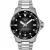 Tissot Seastar 2000 men's watch T120.907.11.051.00, black dial, silver stainless steel strap