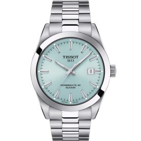   Tissot T-Classic Gentleman Powermatic 80 Silicium Tiffany Blue man T127.407.11.351.00