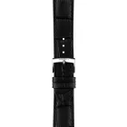 Tissot Classic PR 100 men's watch T150.410.16.011.00, white dial, black leather strap