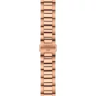 Tissot Classic PR 100 men's watch T150.410.33.051.00, black dial, rose gold stainless steel strap