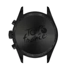 Tissot PR 100 Tour de France 2026 Special Edition men's watch set T150.417.37.057.00, black dial, black textile strap