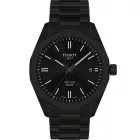 Tissot Classic PRC 100 Solar men's watch T151.422.33.051.00, black dial, black stainless steel strap
