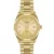 Tissot Classic PRC 100 Solar women's watch T151.822.33.021.00, gold dial, gold stainless steel strap