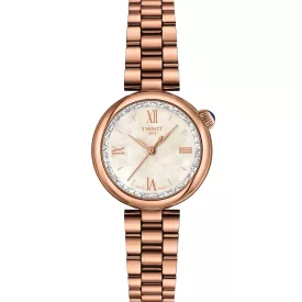 Tissot Desir women's watch T152.010.33.118.01, rose gold stainless steel strap