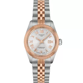 Tissot Ballade Powermatic 80 Cosc women's watch T156.208.22.033.00, silver dial, silver stainless steel strap