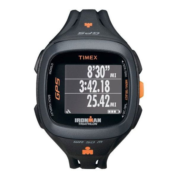 Timex Ironman Run Trainer 2.0 GPS Heart Rate Monitor men's watch T5K742