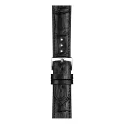 Tissot 20 mm black leather watch strap T852.043.012