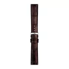 Tissot 20 mm brown leather watch strap T852.043.013