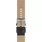Tissot 22 mm beige textile watch strap T852.046.752