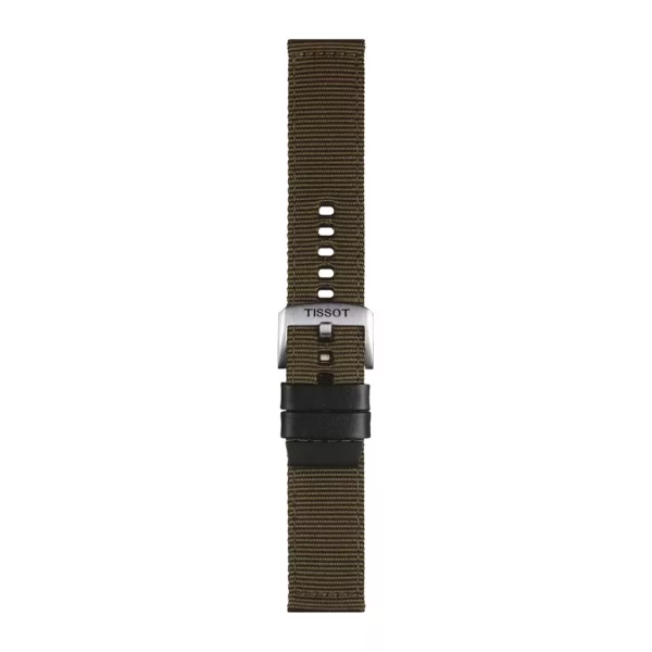 Tissot 22 mm khaki textile watch strap T852.046.756
