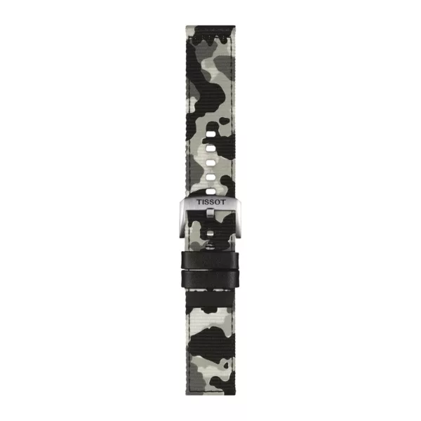 Tissot 22 mm khaki textile watch strap T852.046.771