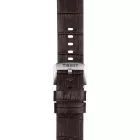 Tissot 22 mm brown leather watch strap T852.046.773
