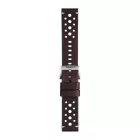 Tissot 22 mm brown leather watch strap T852.046.777