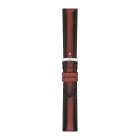 Tissot 20 mm brown leather watch strap T852.046.842