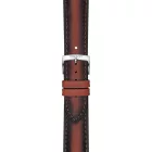 Tissot 20 mm brown leather watch strap T852.046.842