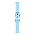 Tissot 22 mm blue silicone watch strap T852.047.450
