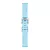 Tissot 22 mm blue silicone watch strap T852.047.450