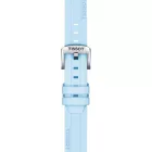 Tissot 22 mm blue silicone watch strap T852.047.450