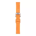 Tissot 18 mm orange silicone watch strap T852.047.452