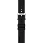 Tissot 18 mm black silicone watch strap T852.047.455