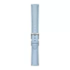 Tissot 18 mm blue leather watch strap T852.048.148